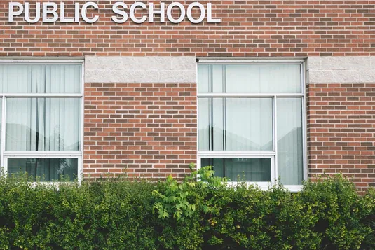 Public school building